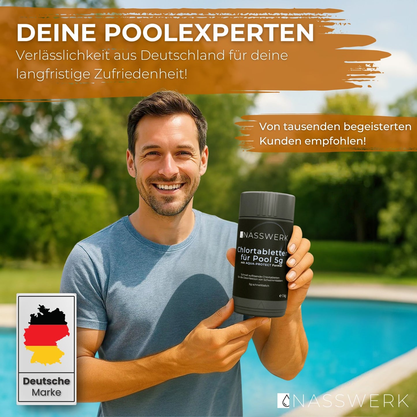 Chlortabletten - 5g schnelllöslich