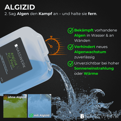 All in One Pflegeset + Gratis Pool Wintermittel