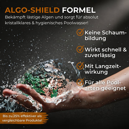 Algizid Pool flüssig blau