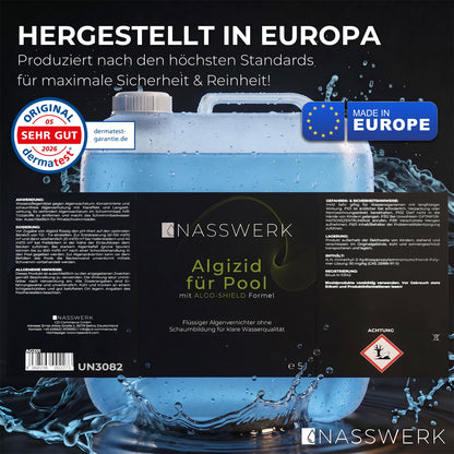 Algizid Pool flüssig blau