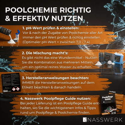 Algizid Pool flüssig blau