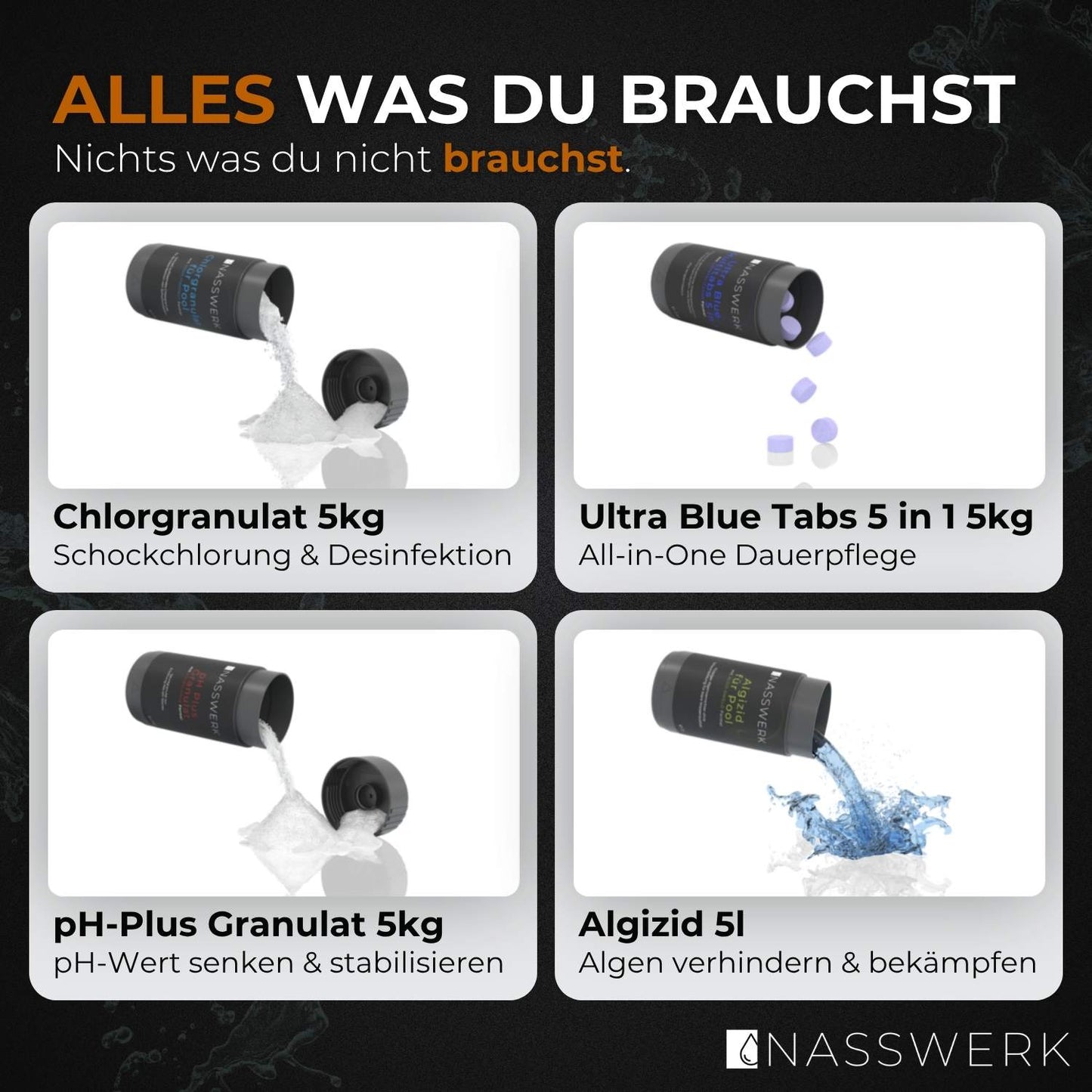Nasswerk Sorglos-Paket (pH Plus)