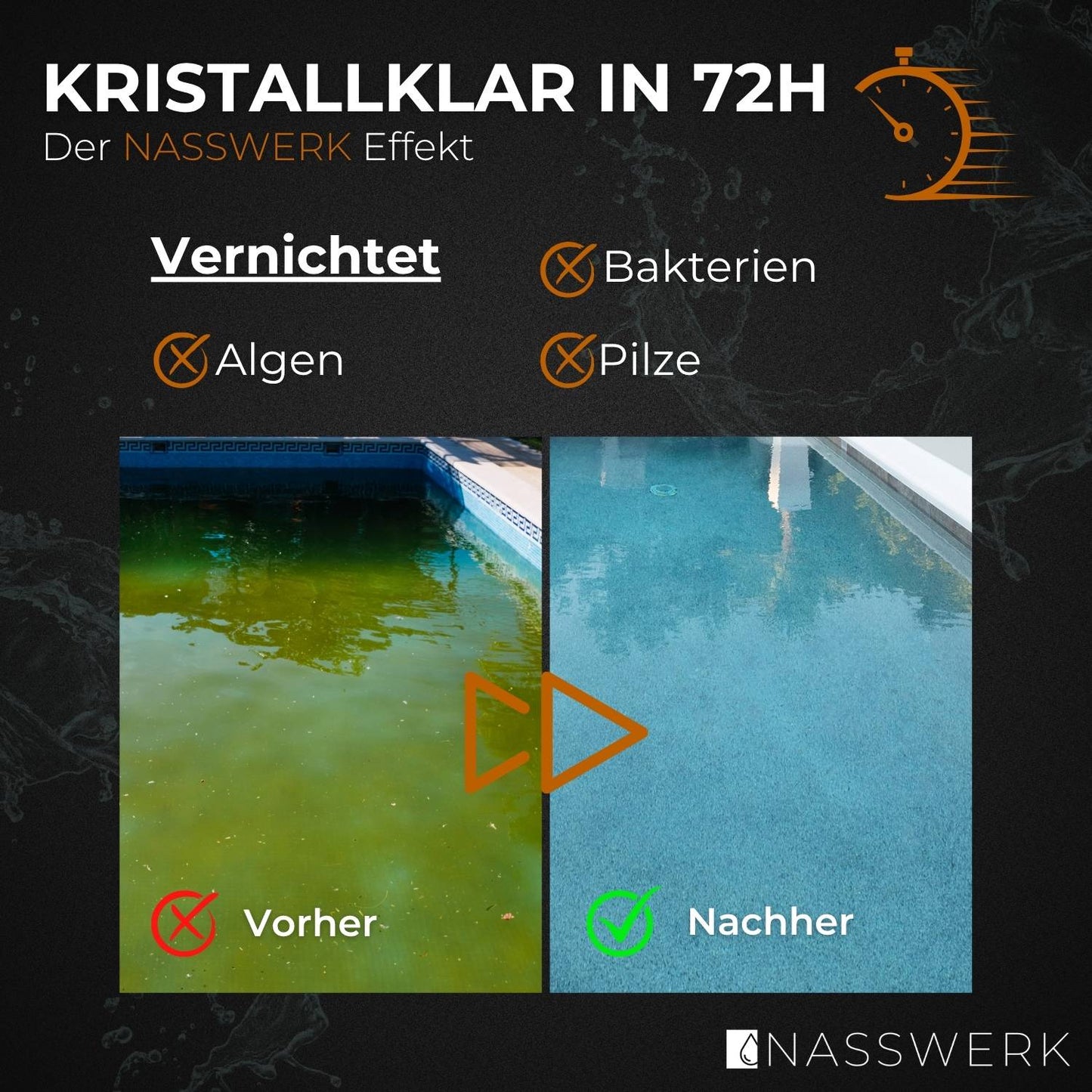 Nasswerk Sorglos Paket (Ultra blue Tabs 20g)