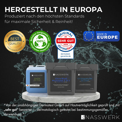 Nasswerk Sorglos Paket (Ultra blue Tabs 20g)
