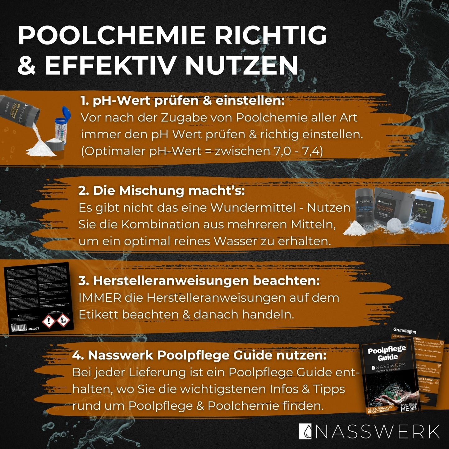 Chlortabletten - 5g schnelllöslich