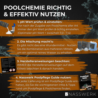 Chlortabletten - 20g langsamlöslich