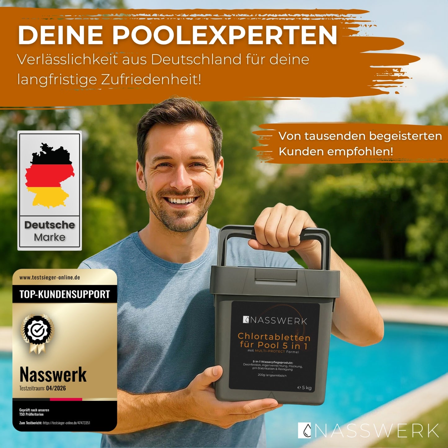 Multitabs 5-in-1 - 200g langsamlöslich