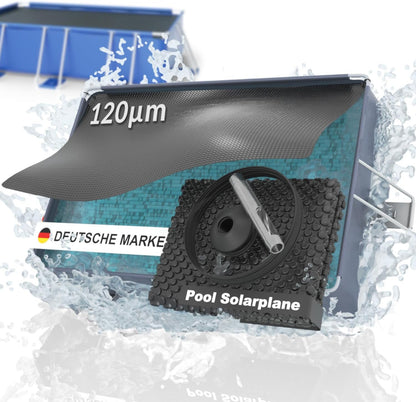 Solarplane Schwarz rechteckig