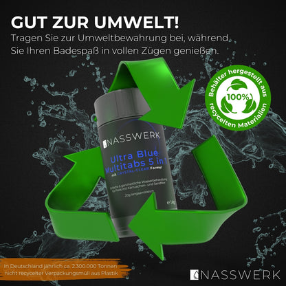 Ultra Blue Multitabs 5-in-1 - 20g langsamlöslich