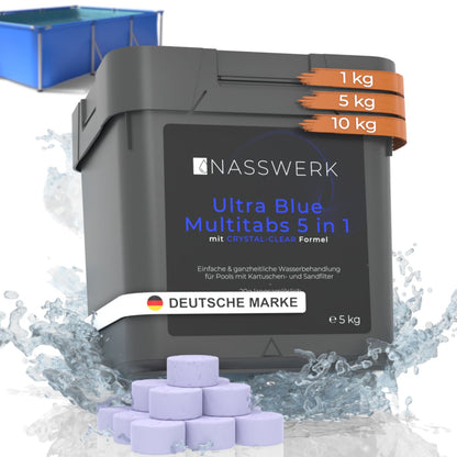 Ultra Blue Multitabs 5-in-1 - 20g langsamlöslich