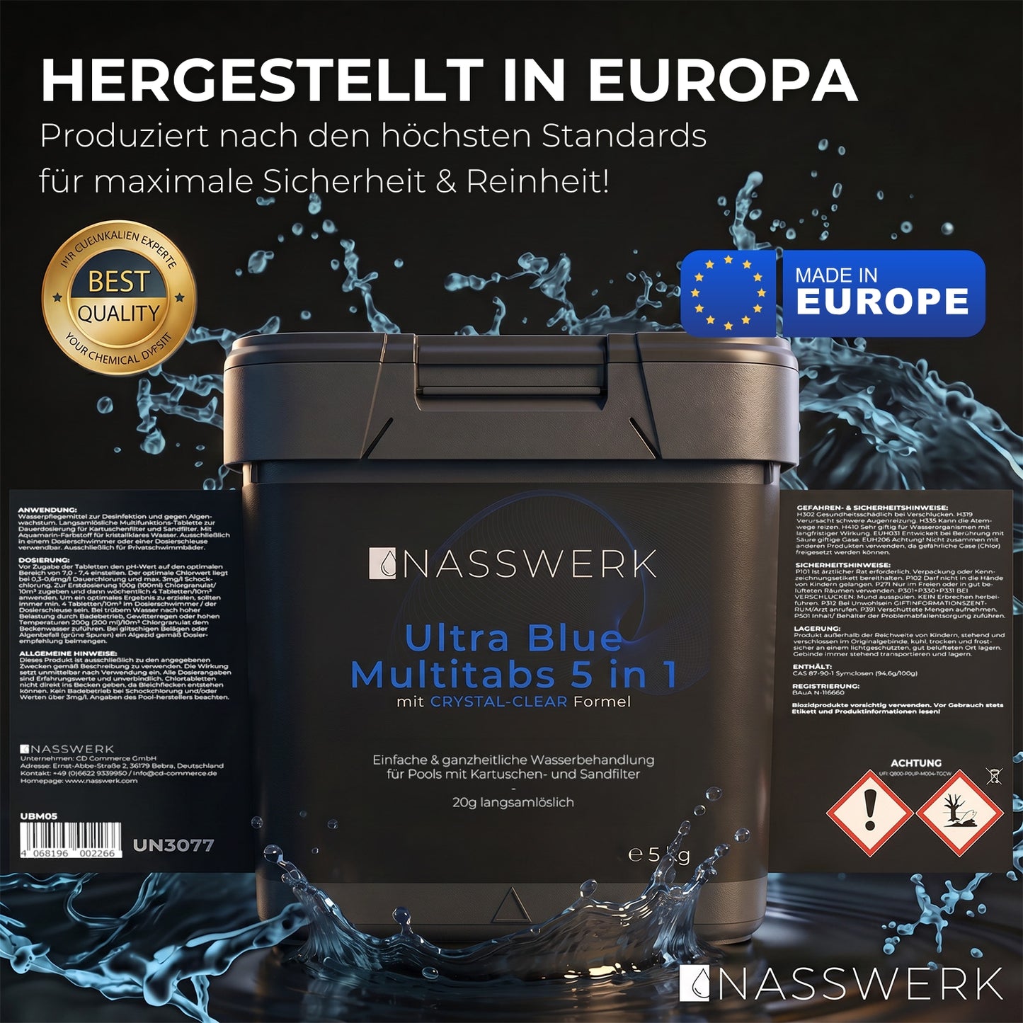 Ultra Blue Multitabs 5-in-1 - 20g langsamlöslich