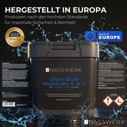 Ultra Blue Multitabs 5-in-1 - 20g langsamlöslich